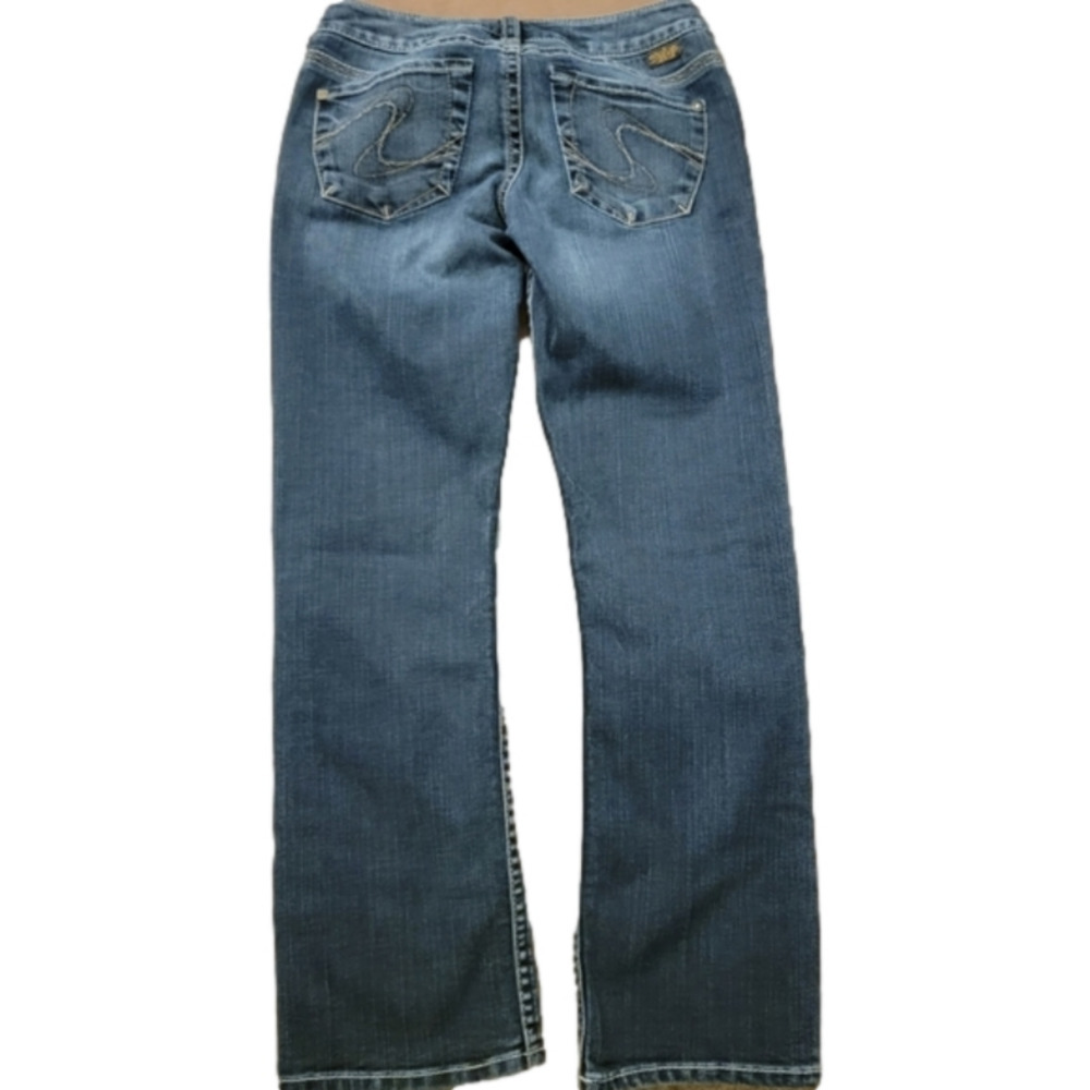 Silver Jeans Sanitorium Low-Rise Dark Wash Capri size 26
